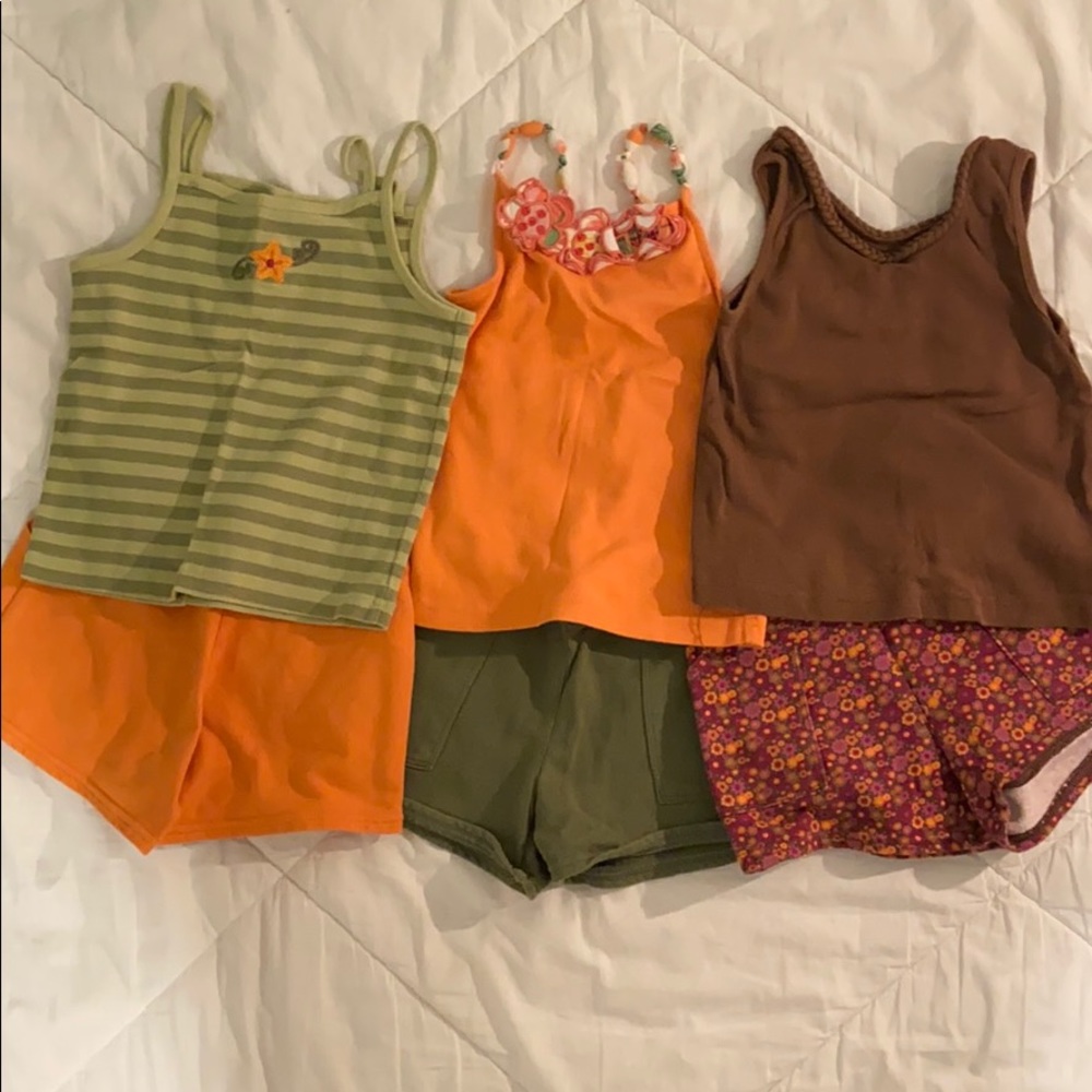 Gymboree girls summer mix/match 3